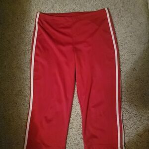 Prospirit Cropped Pants with White Stripes